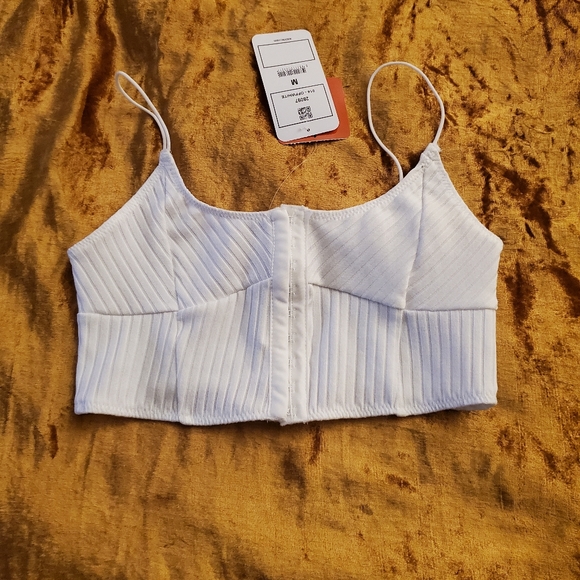 Kiki Riki HAD ENOUGH CROP CAMI - Picture 2 of 11